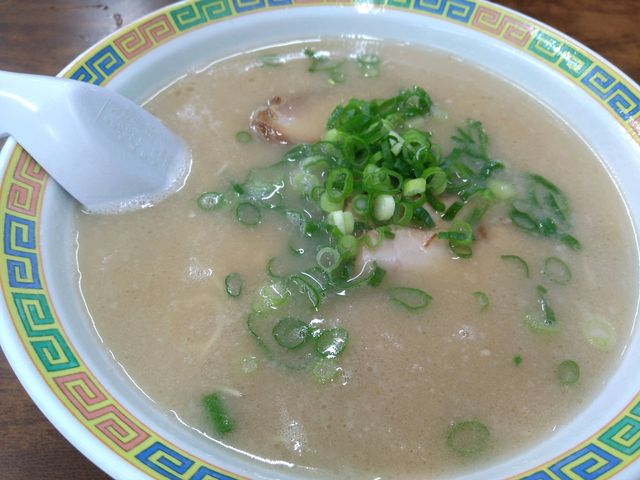 ラーメン600円♪_長浜ラーメン力