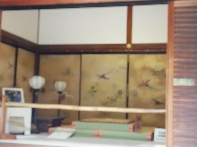 御座所内の王座の間です_泉涌寺御座所