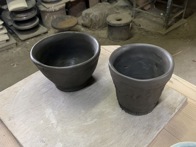 出来上がりの作品です。_みはる窯