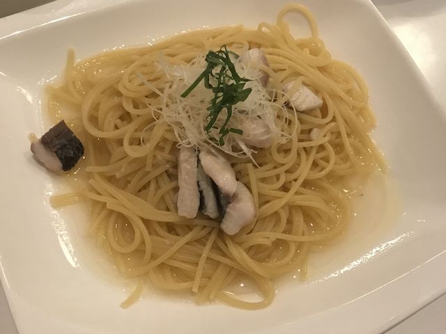 屋久島・かたぎりさんCとびうおパスタ_定食・パスタ かたぎりさん