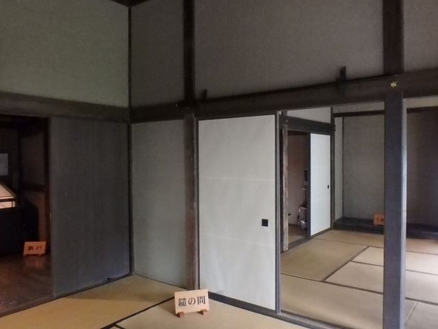 斬り合いを想定した高い天井_旧沼田家武家住宅