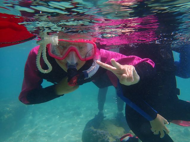 長女も大満足_シーマウントダイブ