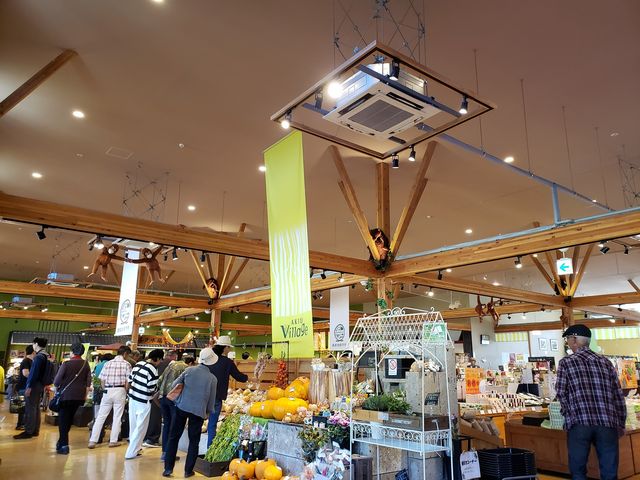 店内を見守るぬいぐるみが可愛い_喜久水庵 アグリエの森店