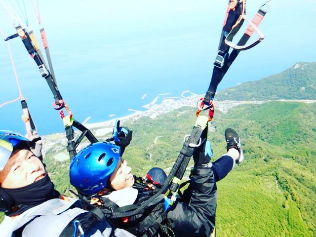 森から海へ_JMB四国パラグライダースクール