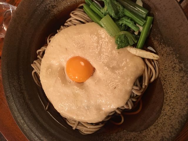 山芋そば!もりよし!あじよし!冷やしでも、あつもりでもどっちもオーケーですよ!_山そば