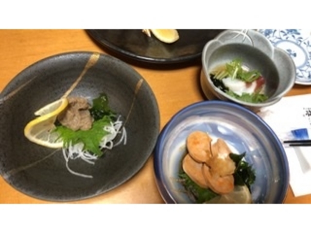 蟹味噌とあん肝_海鮮市場