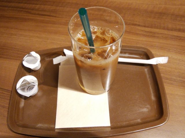 ベローチェのアイスコーヒーは美味しいと思います。_カフェ・ベローチェ 浅草橋店
