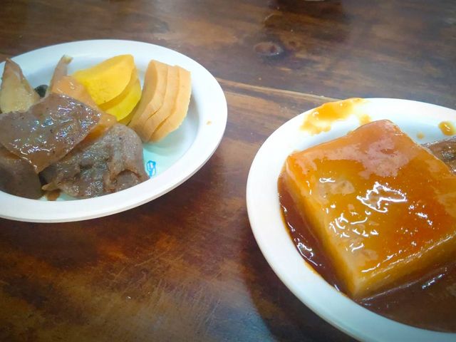 無料の沢庵が美味しい!_茂木ドライブイン