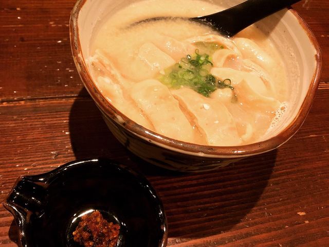 白味噌を使ったもつ煮が本当に美味しかったです!_和風創彩 寧々や