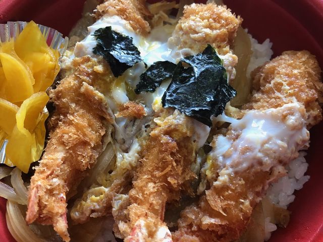 エビ丼はエビが太い!_だいまるファミリーレストラン