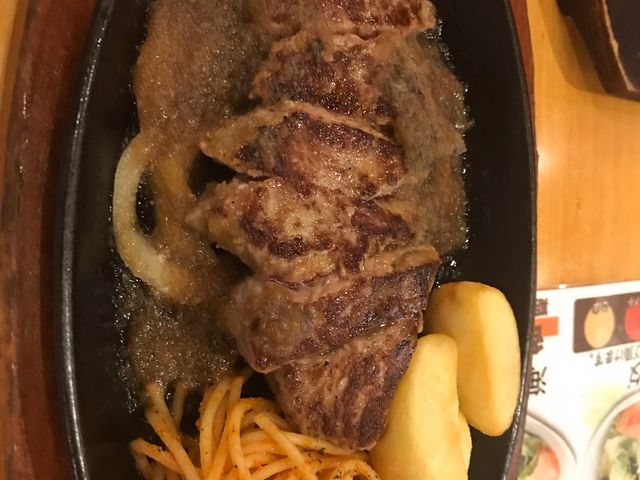 宮カットステーキ175g
ミディアム、宮のタレにて_ステーキ宮 鶴田店