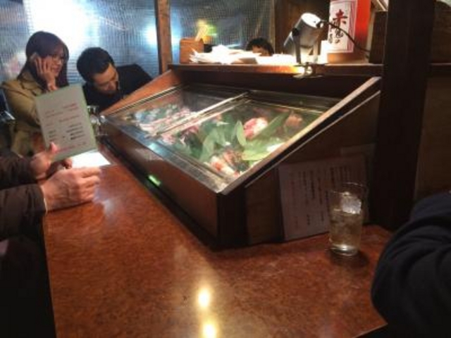 何とか座れました。_中洲屋台横丁