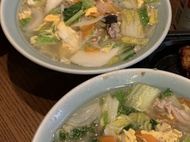 五目ラーメン、ヤキメシ ヤキソバ_一龍