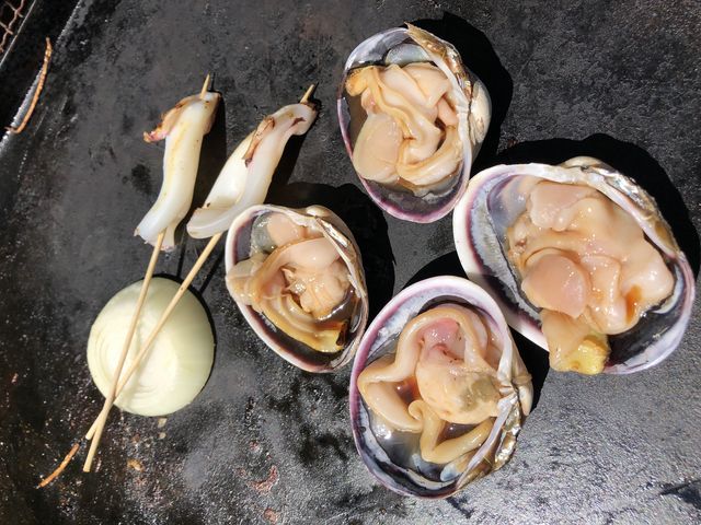 大アサリおいしかった!_民宿オサキ
