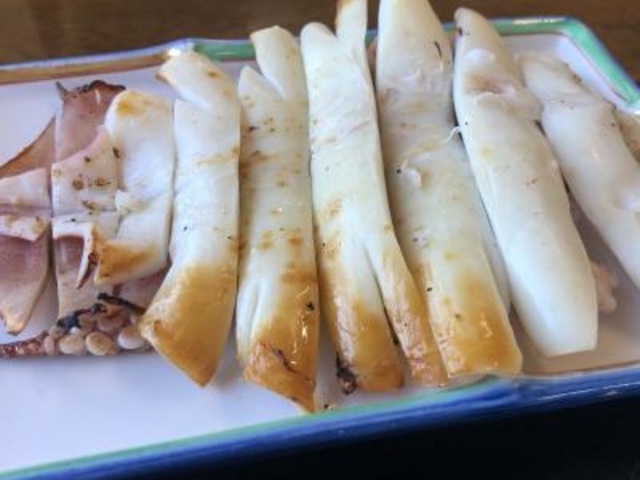 イカ焼き_福寿草ドライブイン