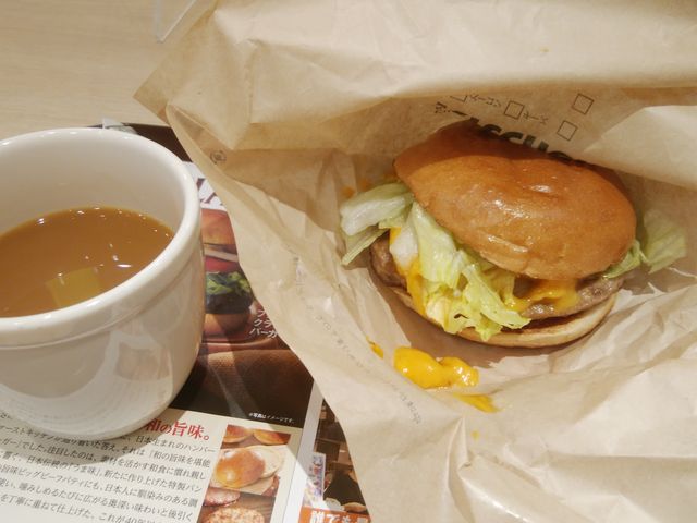 ファーストキッチンのハンバーガーは本当に美味しいです。_ファーストキッチン 豊洲センタービル