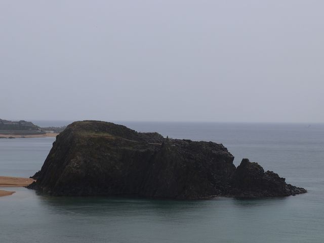 立岩が見えました。_大成古墳群