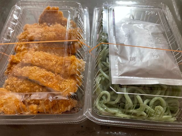 冷やしとんかつ_若松 籔そば