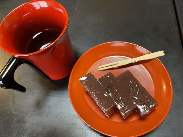 大将手作り水羊羹_割烹 名月