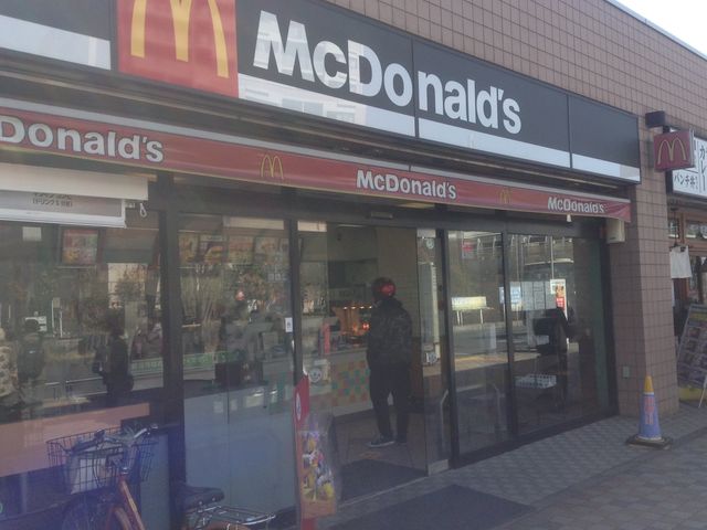 店頭_マクドナルド清瀬駅北口店