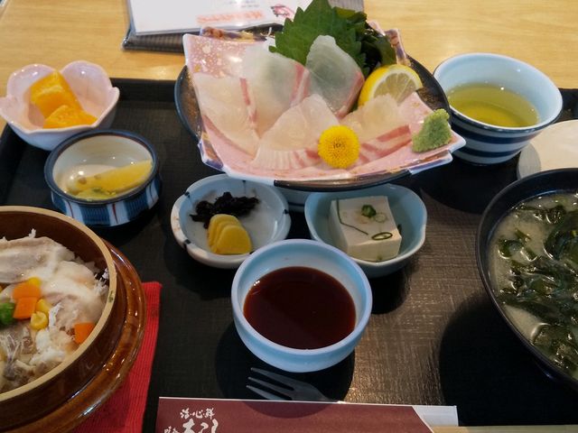 鯛めし美味しいです。_あらし