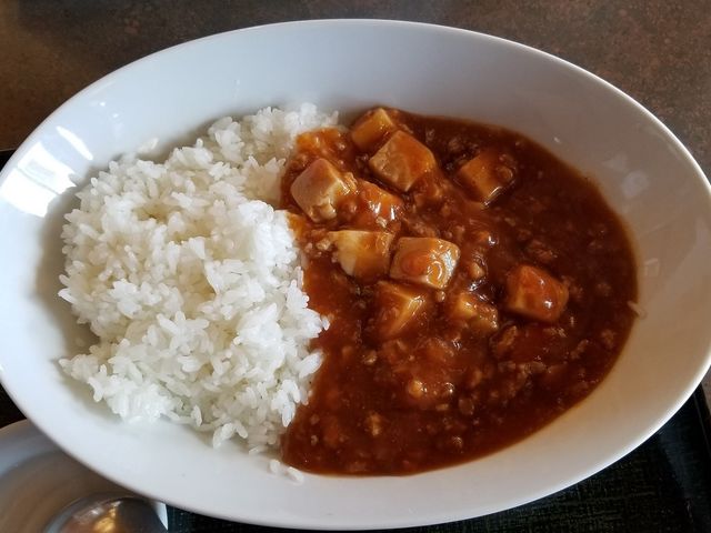 麻婆豆腐ライス_まるまつ鹿島台店