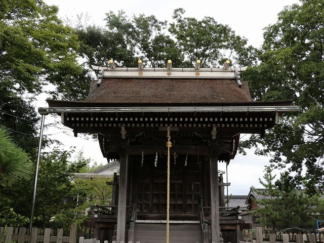 摂社こおり神社。_網野神社
