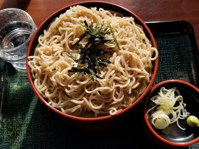 ざるそば大盛_まるまつ幸町店