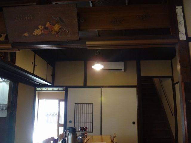 店内。_そば処 とんぼ 宮島店