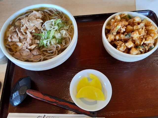 スープ・そば・かき揚げ丼すべて◎_そば処 かつら