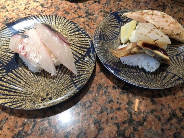 あったらラッキーな、しまあじと炙り三昧!_回転ずし北海道学園通り店