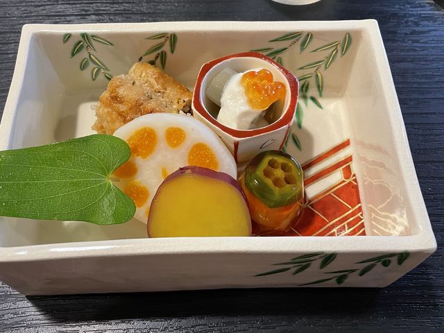 辛子蓮根が美味_緑彩