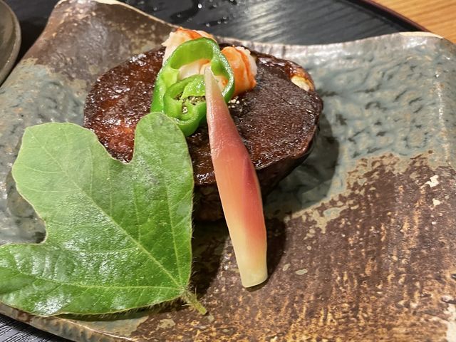 賀茂茄子田楽 タレが濃厚_緑彩