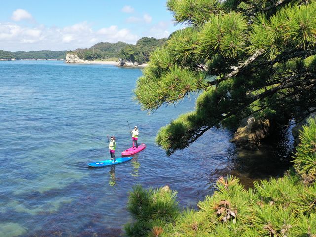 ドローンで撮影してもらった写真。_野遊