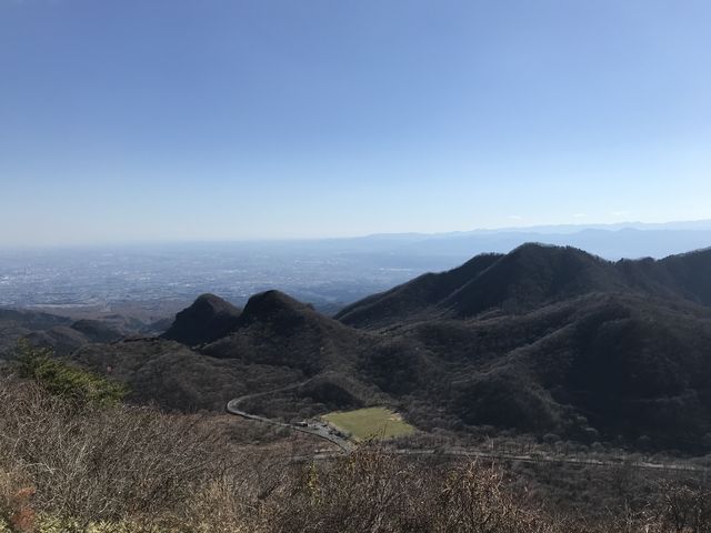 頂上から見える景色_榛名山(榛名富士)