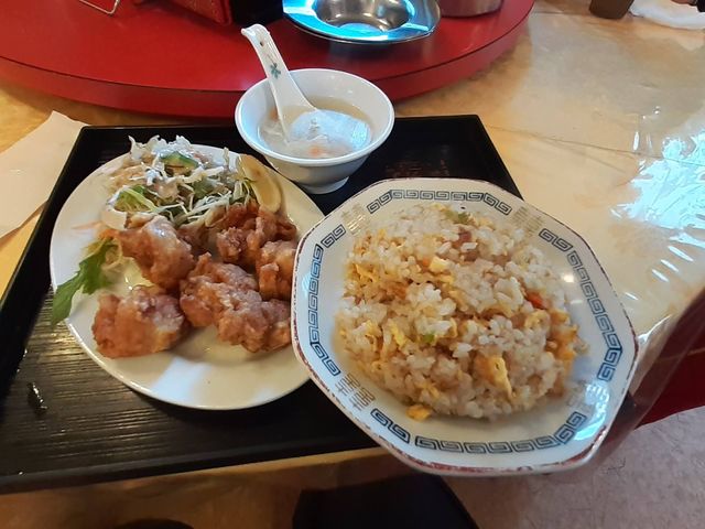 唐揚げ定食_味宝楼 瓦町店