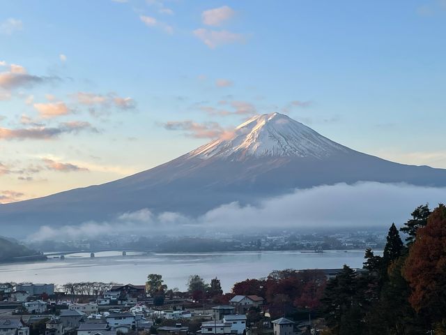 ホテルから見える富士山_ラビスタ富士河口湖