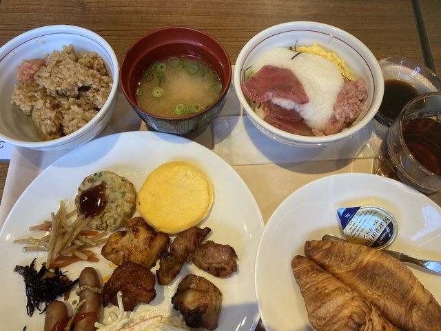 お腹いっぱい!_ベッセルイン広島駅前