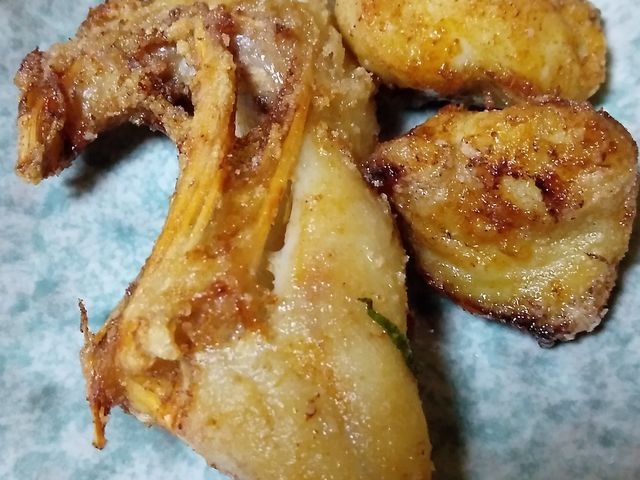 ふぐ唐揚げ_割烹 三日月