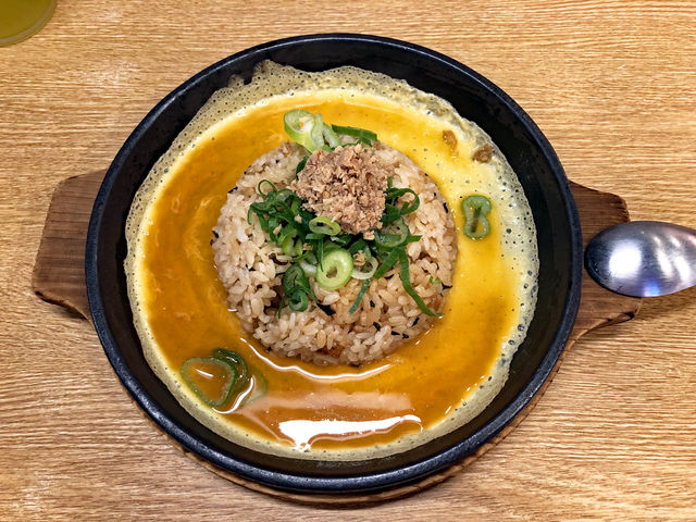 鉄板玉子チャーハン_丸源ラーメン 宮前平店