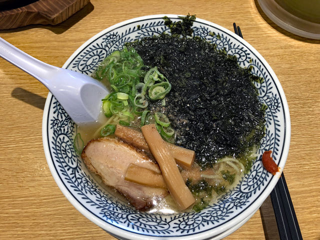 磯海苔塩ラーメン_丸源ラーメン 宮前平店