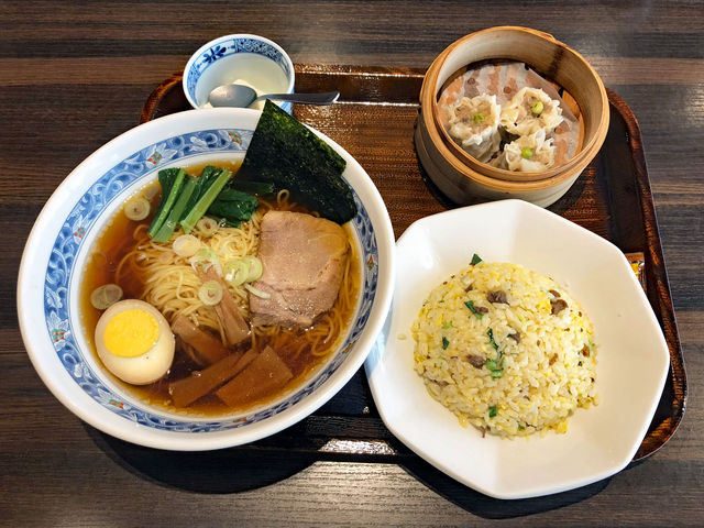 中華麺・半炒飯セット
_雲梅一包軒 マルイファミリー 溝の口