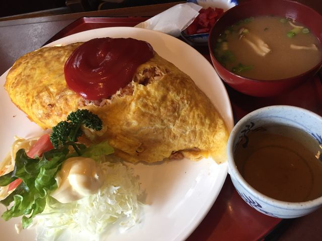 オムライス 大盛り_味納