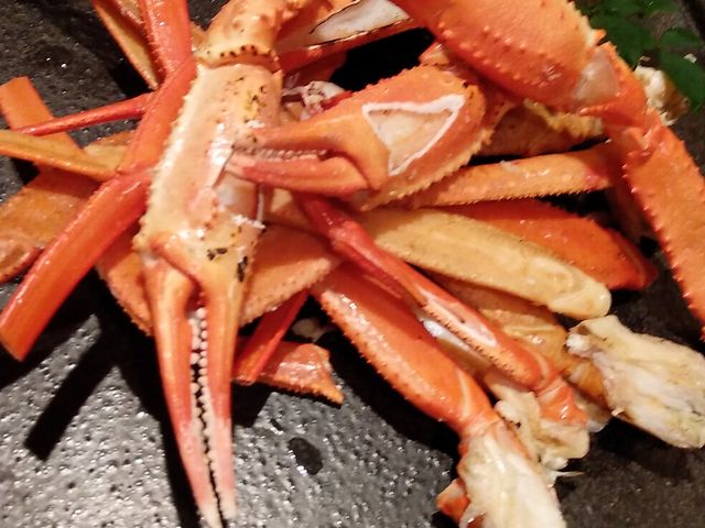 焼きズワイ蟹_馳走佰年 覚弥別墅