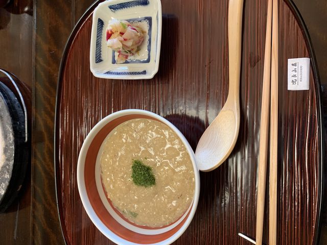 自然薯の雑炊_比良山荘