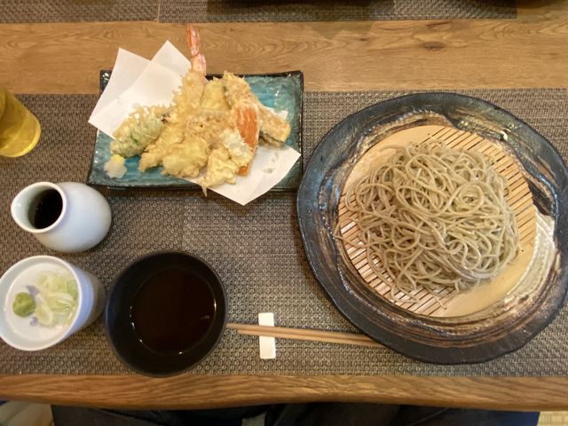 天もり十割蕎麦_自家製粉 手打ち蕎麦 猪口才
