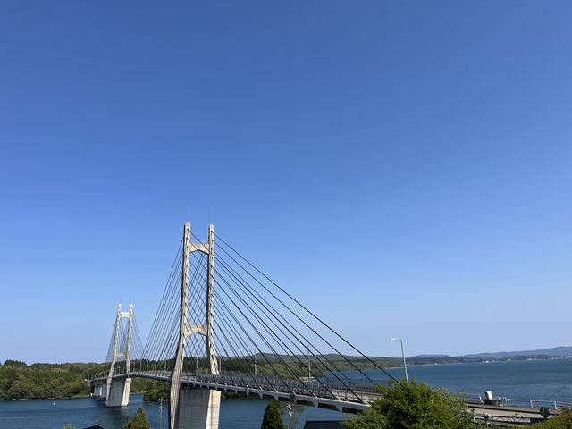 本土側から能登島方面を望む_ツインブリッジのと