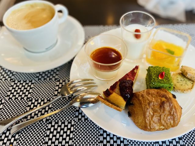 デザートも美味しかったです。_京都山科ホテル山楽finedining山科