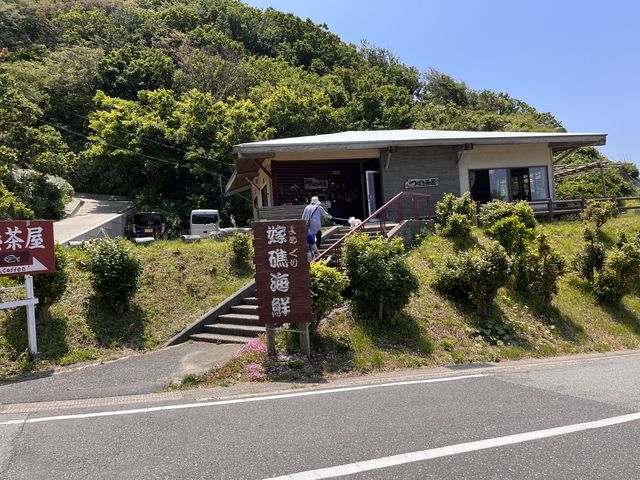 丘の上にあって眺めは最高_つばき茶屋