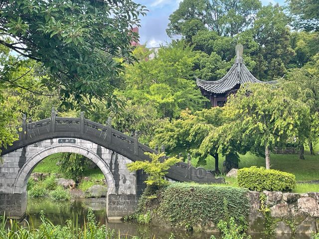 日本庭園のような造り_中央公園